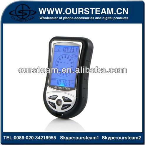 デジタルlcdコンパス高度計気圧計温度サーモ81で-方位磁石問屋・仕入れ・卸・卸売り