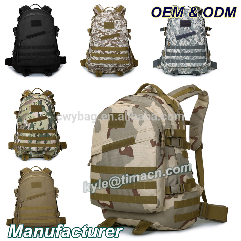 プロフェッショナル3d陸軍バッグ耐久性に優れたバッグ、ミリタリーバックパック、ミリタリーバッグ-その他キャンプ、ハイキング用品問屋・仕入れ・卸・卸売り