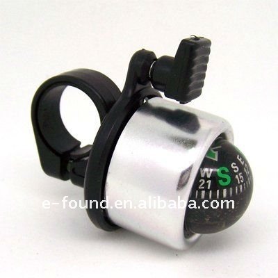 コンパスが付いている2011の金属の自転車の鐘リング-方位磁石問屋・仕入れ・卸・卸売り