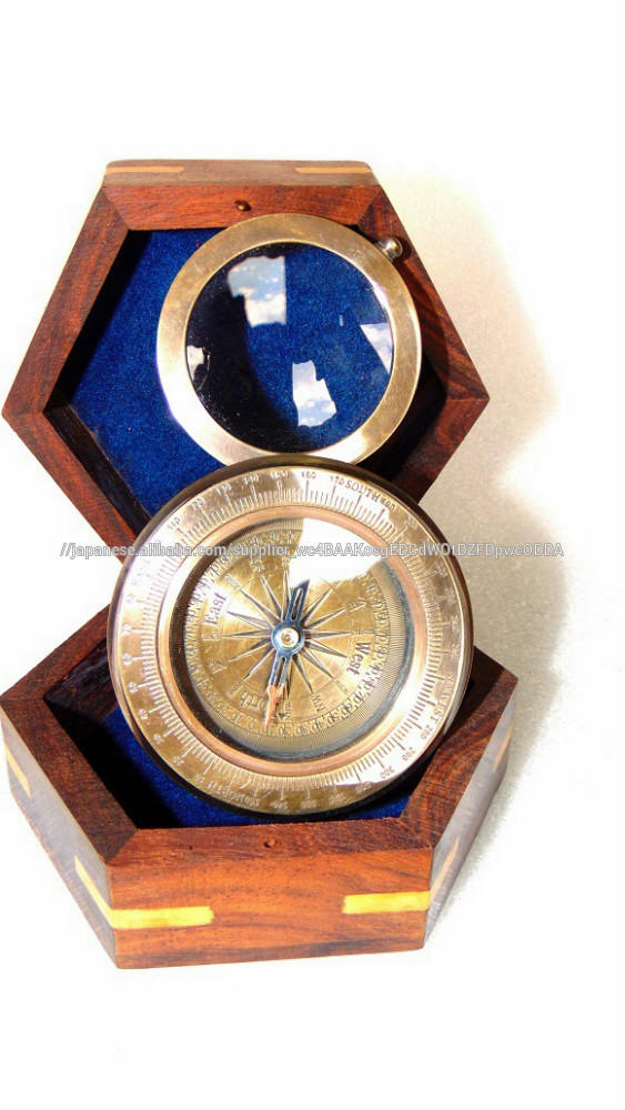 COMPASStuyệtđẹptrôngCOđiểnđồngCO COMPASS QUA唐MARINO 13335-方位磁石問屋・仕入れ・卸・卸売り