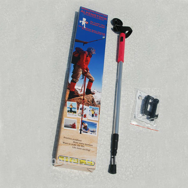 新しい到着の多機能2014年wirelss登山アウトドア登山杖アルミシャッター-ステッキ問屋・仕入れ・卸・卸売り