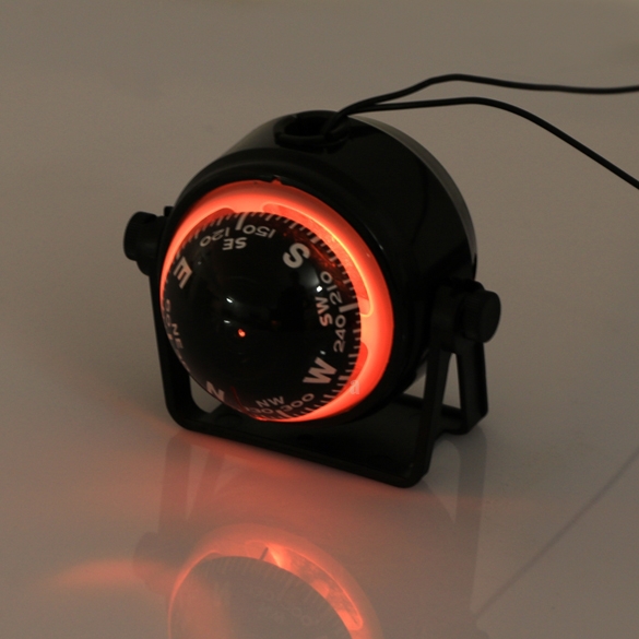 カー回転の実用的な送料無料調整赤緯船舶海洋ledが付いているコンパス-方位磁石問屋・仕入れ・卸・卸売り