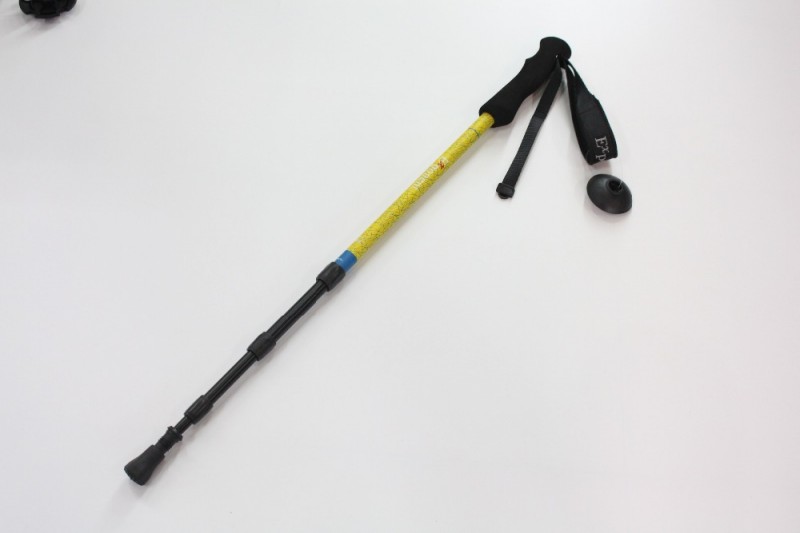 トレッキングを歩くハイキングスティック抗- ショック調整可能登山杖極-ステッキ問屋・仕入れ・卸・卸売り