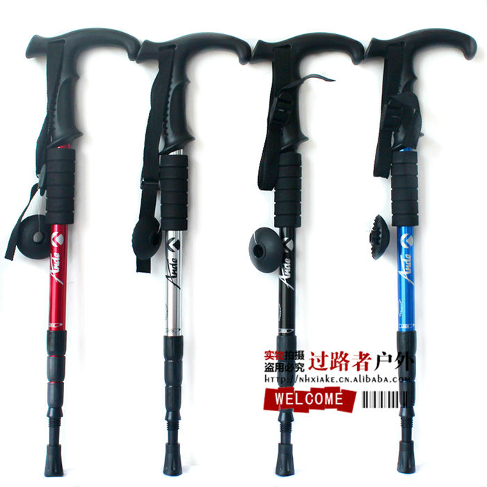 高品質goreadk018　4節登山杖棒を歩く-ステッキ問屋・仕入れ・卸・卸売り