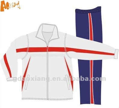 平野高品質ホワイトトラックスーツ-キャンプ、ハイキングウェア問屋・仕入れ・卸・卸売り
