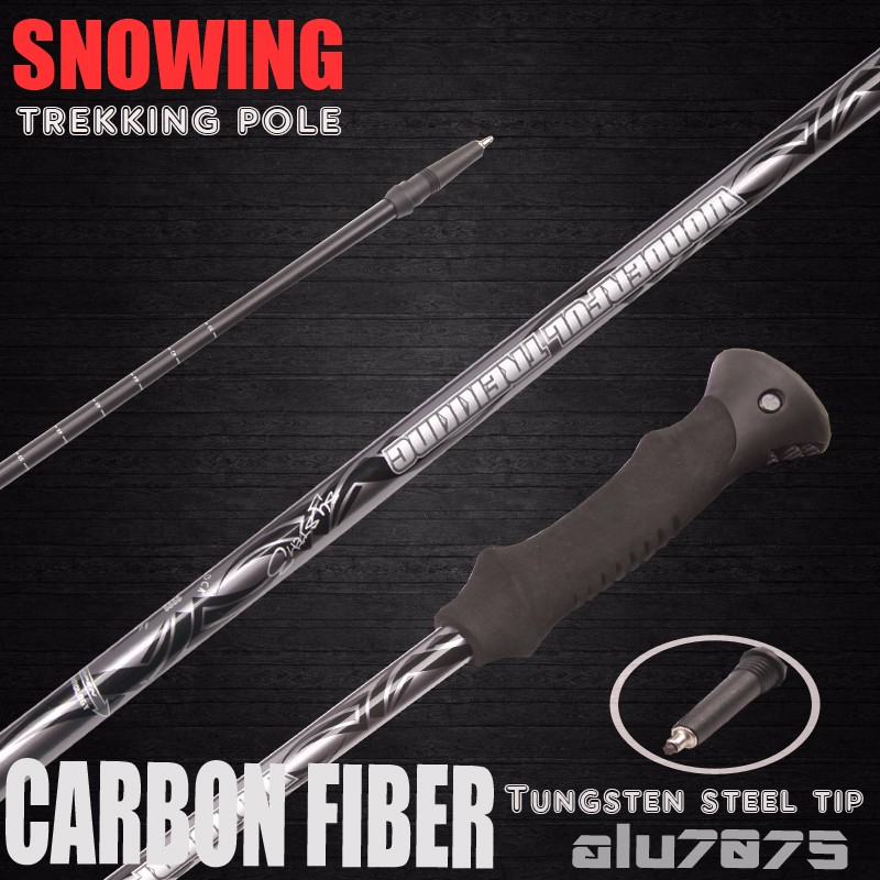 Snowwing最高のカーボンファイバートレッキングポール-ステッキ問屋・仕入れ・卸・卸売り