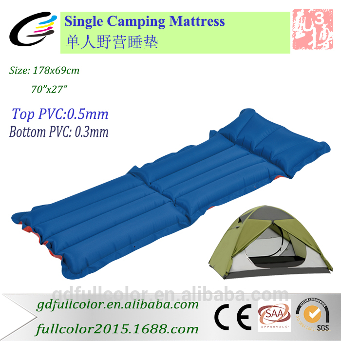 インフレータブルキャンピングマットハイキングセルフ- 睡眠のパッドを膨張させる-キャンピングマット問屋・仕入れ・卸・卸売り