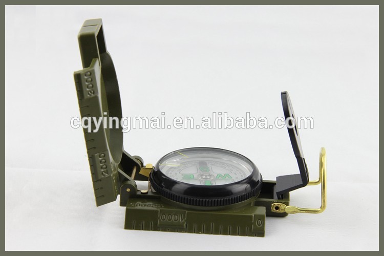 DC45-2 lensaticコンパス陸軍グリーンミニアンティーク軍事コンパス-方位磁石問屋・仕入れ・卸・卸売り