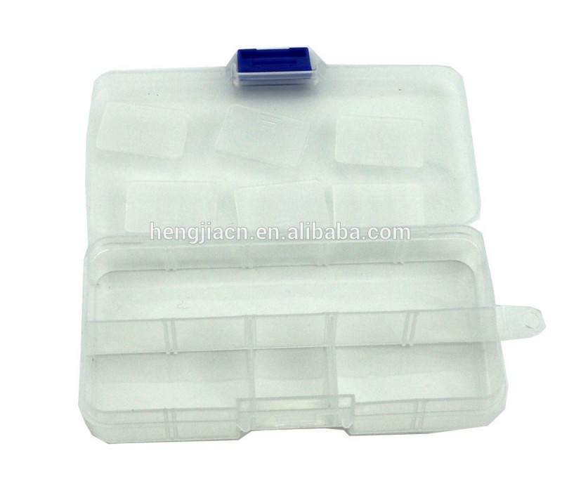 Pp透明なプラスチックのボックス10調節可能なサブ- 透明ケース収納ボックスdiyの例-釣具箱問屋・仕入れ・卸・卸売り