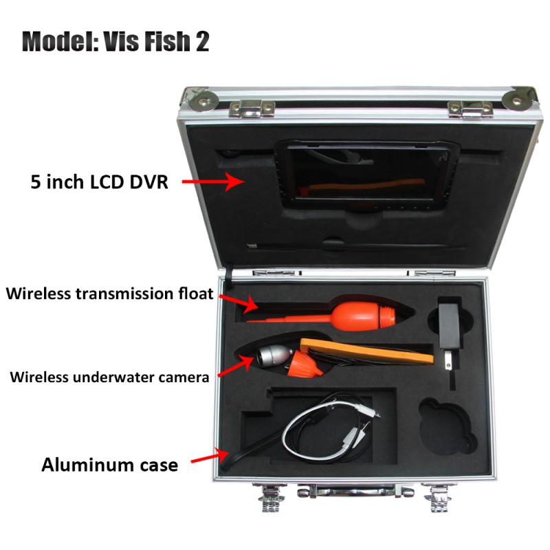 Vis魚2ワイヤレス水中ビデオ釣りカメラシステム-その他釣り用品問屋・仕入れ・卸・卸売り