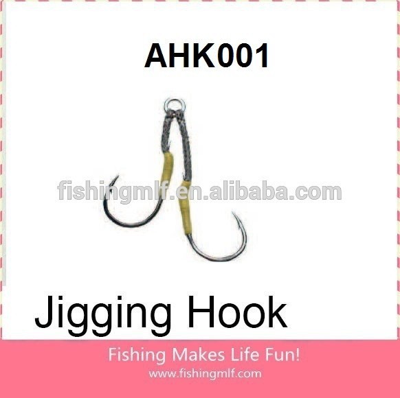 ahk001ダブルフックを支援治具釣りフックの釣り道具。-釣針問屋・仕入れ・卸・卸売り