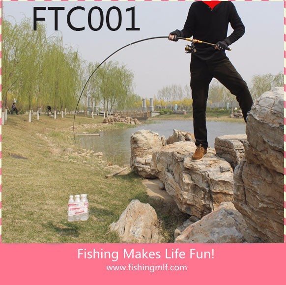 Ftc0012.1メートル/2.4m/2.7m/3.0メートル炭素繊維ロッド卸売釣竿とリール釣り釣り用ロッド-釣竿問屋・仕入れ・卸・卸売り