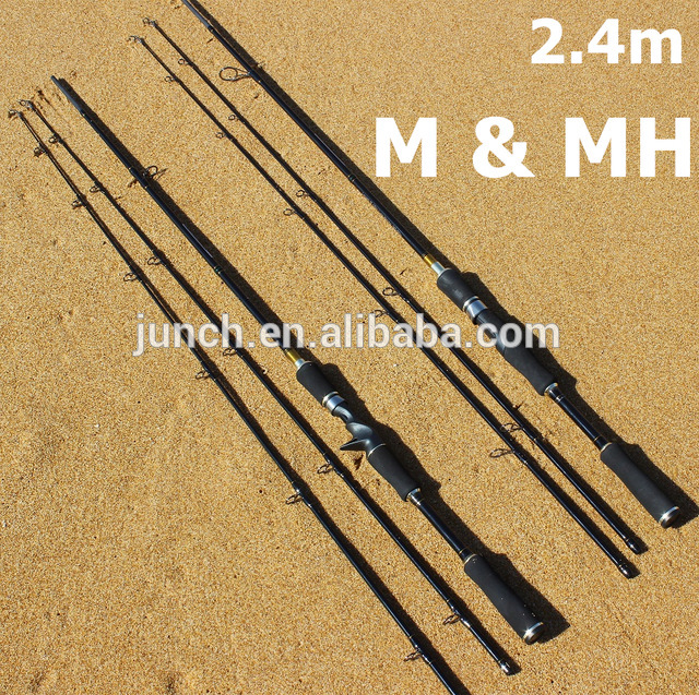 2ヒントm/mh 2.4メートル8 'baitcastingロッド高炭素baitcasting釣りロッド-釣竿問屋・仕入れ・卸・卸売り