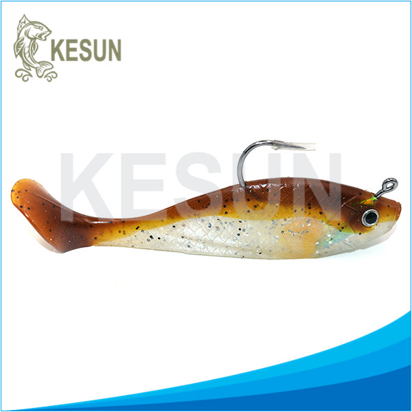 バック フック パドル テール ソフト餌kesun ルアー CHSOFT25 127 ミリメートル 、 32 グラム-問屋・仕入れ・卸・卸売り