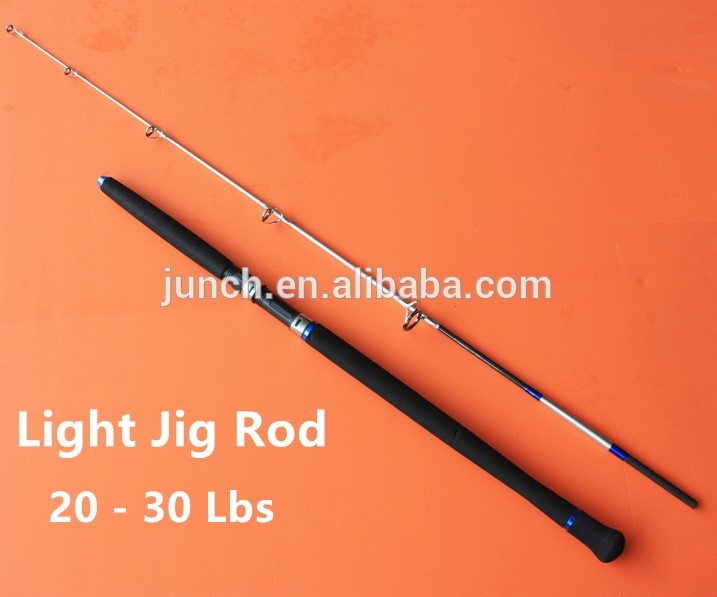 2.1メートルカーボンロッド2セクション20から30 lb釣りライトジグロッド-釣竿問屋・仕入れ・卸・卸売り