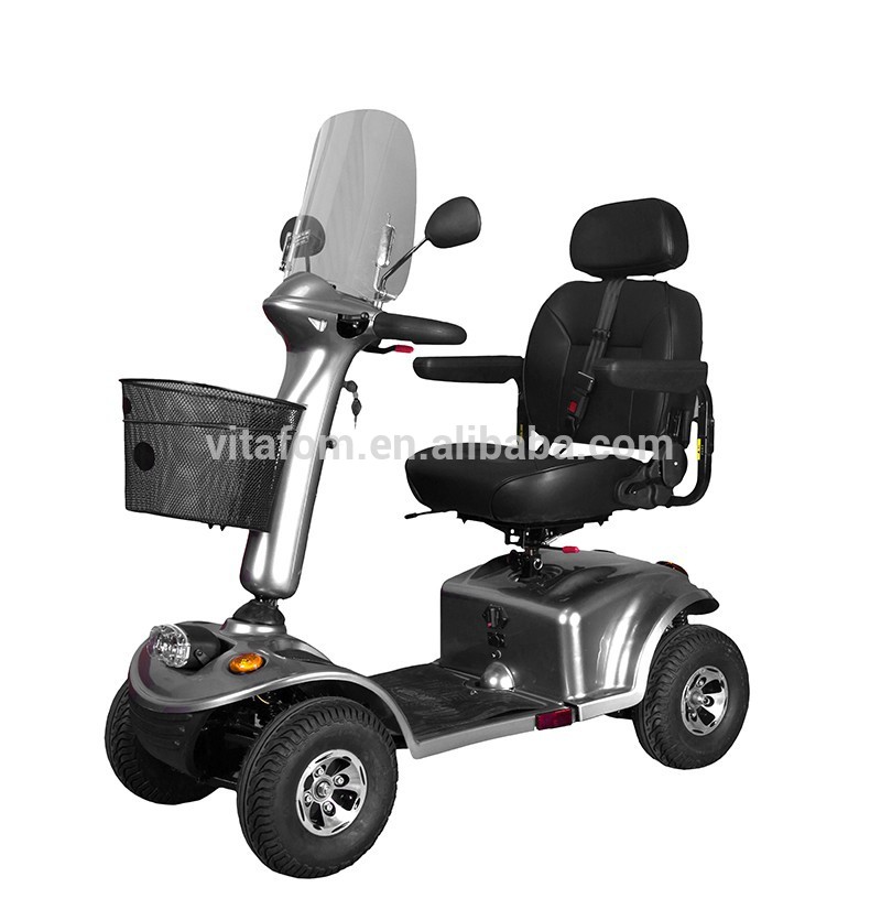 vitafom4輪ビッグパワー電動スクーター950ワット銀-電動カート問屋・仕入れ・卸・卸売り