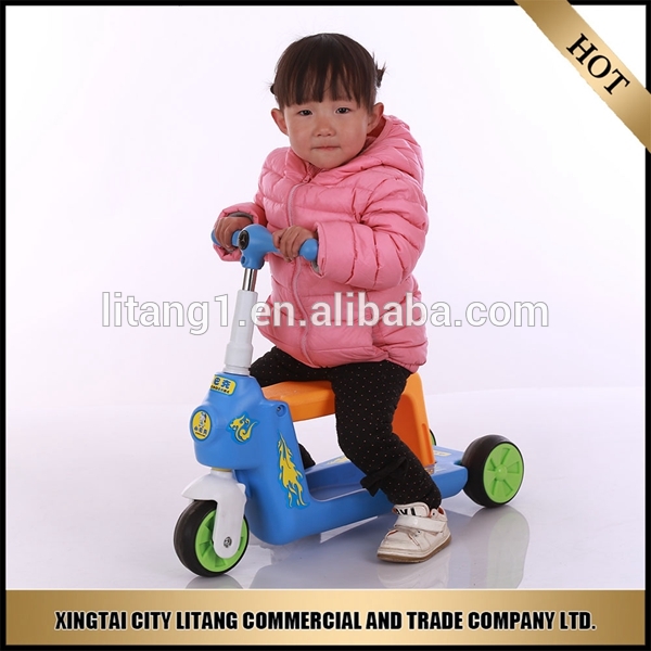 良い品質赤ちゃんキック3輪子供スクーターでシート-キックボード問屋・仕入れ・卸・卸売り