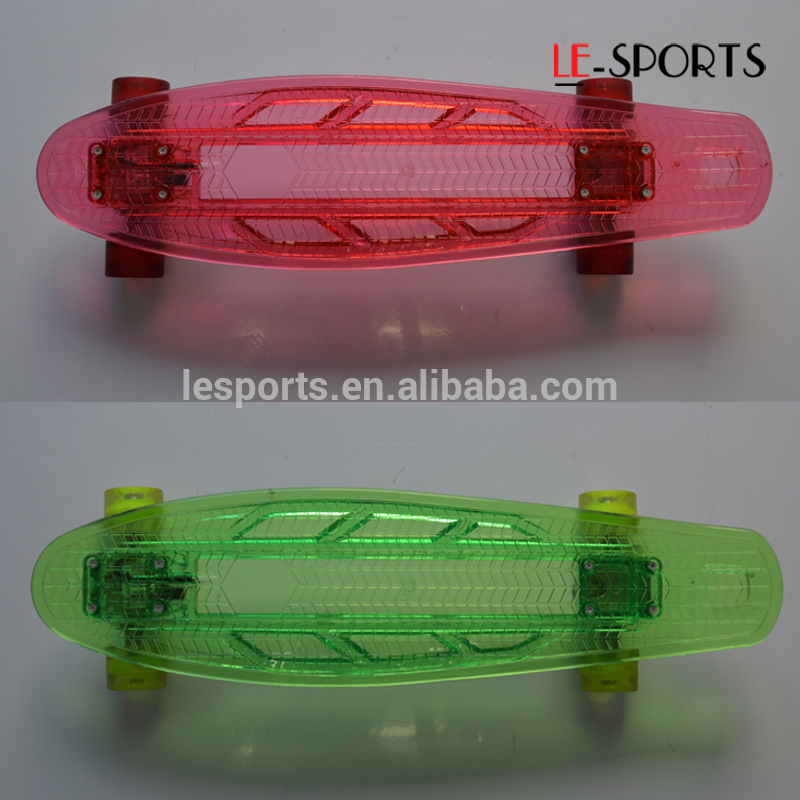 魚の スタイル 27 'レ トロ コン プ リート クルーザー スケート ボード プラスチック led スケート ボード-問屋・仕入れ・卸・卸売り