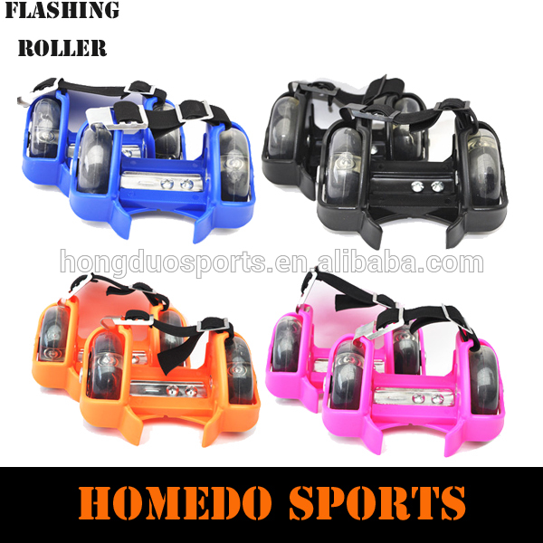 高品質点滅ローラースケート車輪用キッズ と adlut-フラッシュローラー問屋・仕入れ・卸・卸売り