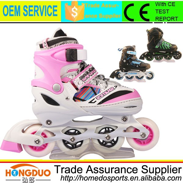 カラフルな新しい調整可能なローラースケート子供のための-フラッシュローラー問屋・仕入れ・卸・卸売り