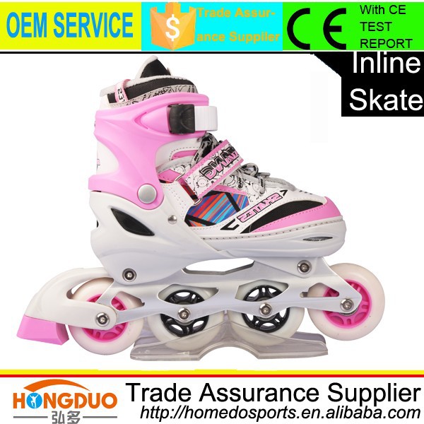 素敵な女の子の靴スケートスケート調節可能なデザイン-フラッシュローラー問屋・仕入れ・卸・卸売り