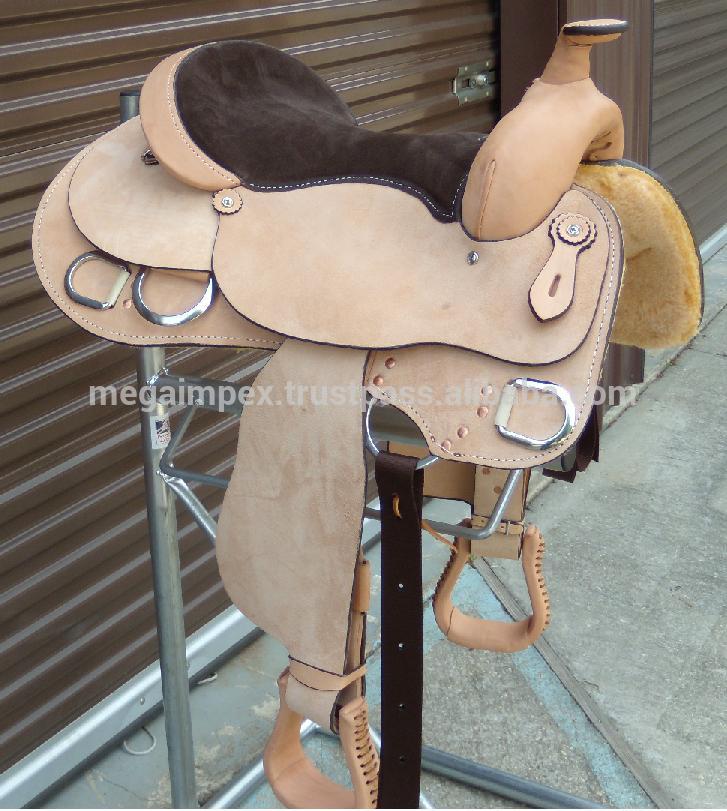 2016カスタムトレイルサドル-馬トレイルサドルで肌の色-鞍問屋・仕入れ・卸・卸売り