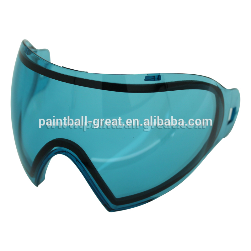 青い色染料用14doubleレンズ交換可能なマスク-Paintballの付属品問屋・仕入れ・卸・卸売り