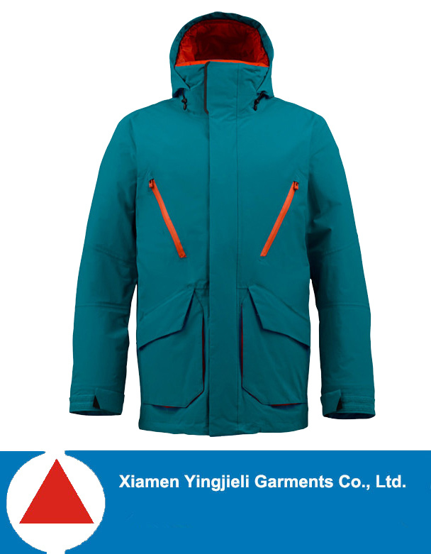 エコ- にやさしい断熱防水縫い目メンズスキージャケット-スキーウェア類問屋・仕入れ・卸・卸売り
