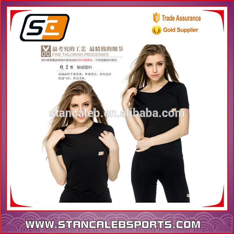 スタンcaleb 2016女の子スポーツ圧縮シャツコンプレッションウェア-ラッシュガード問屋・仕入れ・卸・卸売り