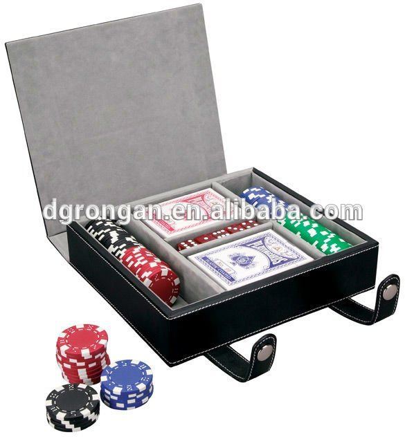 革ポーカーチップケース(D07-007)/ポーカーアクセサリー-ポーカーチップ問屋・仕入れ・卸・卸売り