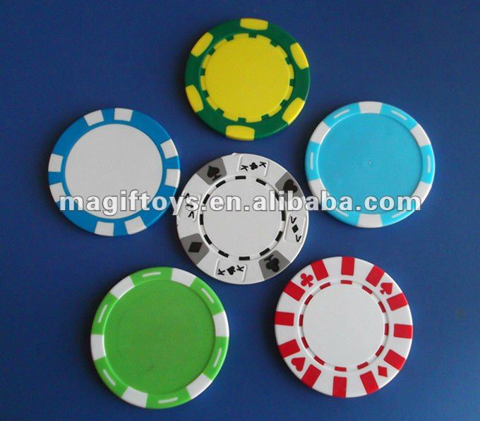 空白のカジノの破片かABSポーカー用のチップまたは円形Clay/PP/ABSのプラスチックカジノは欠ける-ポーカーチップ問屋・仕入れ・卸・卸売り