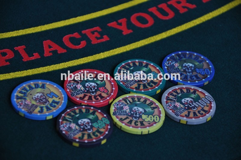 ネバダ州10gジャックセラミックポーカーチップ、 セラミックチップカジノの品質-ポーカーチップ問屋・仕入れ・卸・卸売り