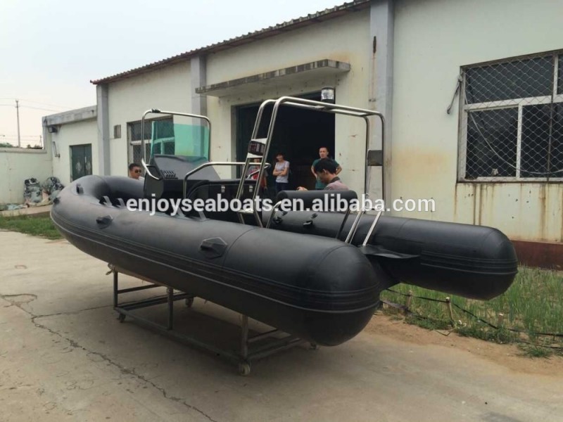 2-12人黒リブ救助艇RIB-520ですべてを機器用販売!!!-ローボート問屋・仕入れ・卸・卸売り