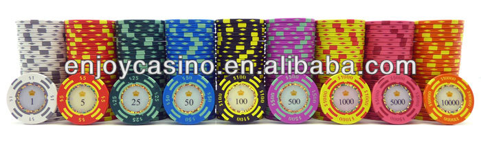 グラムのカジノ14モンテカルロクレイポーカーチップ-ポーカーチップ問屋・仕入れ・卸・卸売り