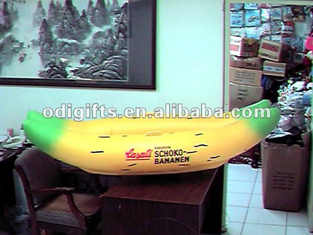pvcインフレータブルpvcベビーボートバナナ形状でバナナボート空中バナナボートpvc-ローボート問屋・仕入れ・卸・卸売り