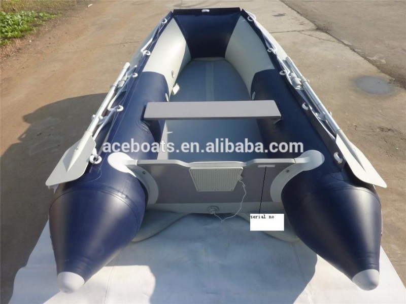 Asd 380 インフレータブル fishign餌ボート用販売で合板床-ローボート問屋・仕入れ・卸・卸売り