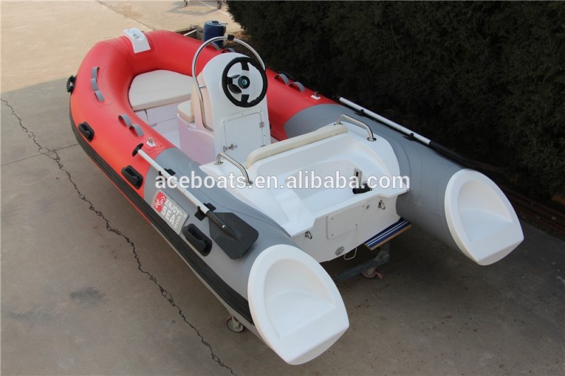エースボートハイパロングラスファイバー船尾ボートRIB-390-----680サルベージポンツーンボートでce証明書のための販売!!!-ローボート問屋・仕入れ・卸・卸売り