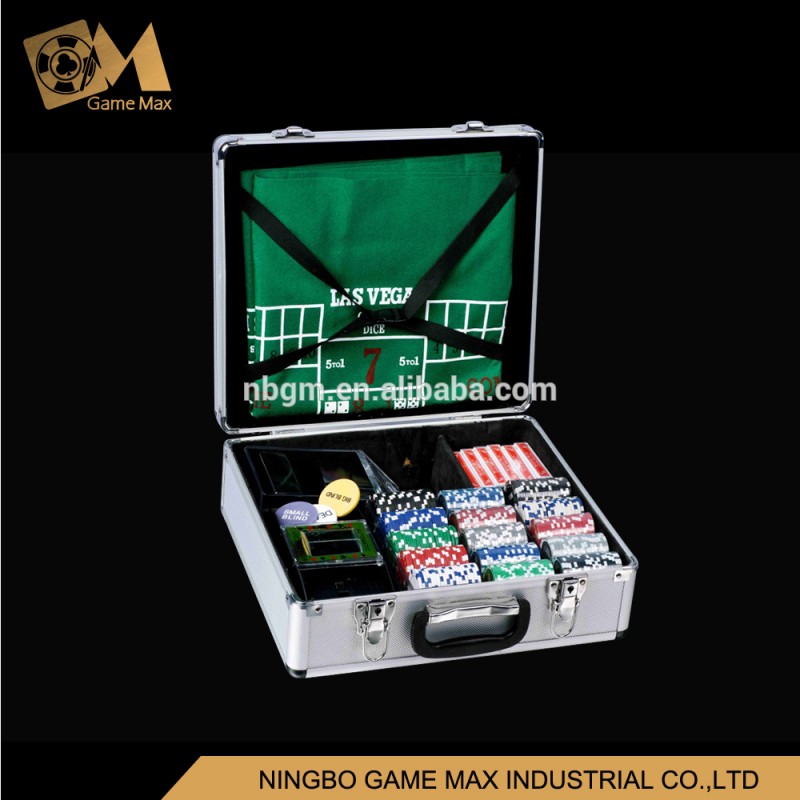 個の高級カジノスタイル60011.5グラムのポーカーチップセット/カジノセット-ポーカーチップ問屋・仕入れ・卸・卸売り