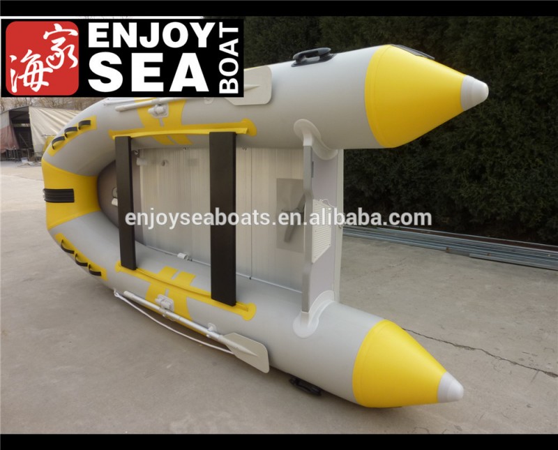 黄色とライトグレーリジッドインフレータブル漁船ASD-320用販売!!!-ローボート問屋・仕入れ・卸・卸売り