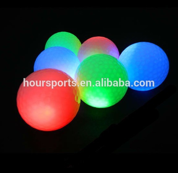 屋外用ledhoursportsゴルフボールブランク小さなledボールの練習ゴルフボール-ゴルフボール問屋・仕入れ・卸・卸売り