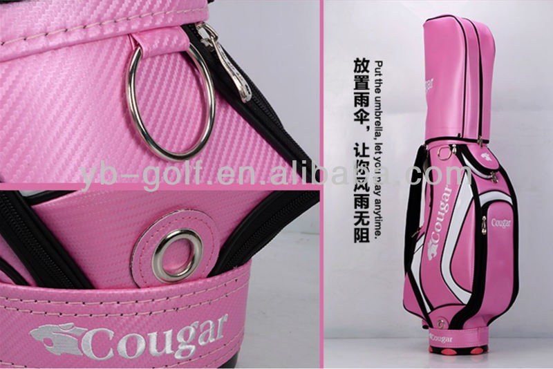pgmに値する女性のゴルフバッグpuレザー製の-ゴルフバッグ問屋・仕入れ・卸・卸売り
