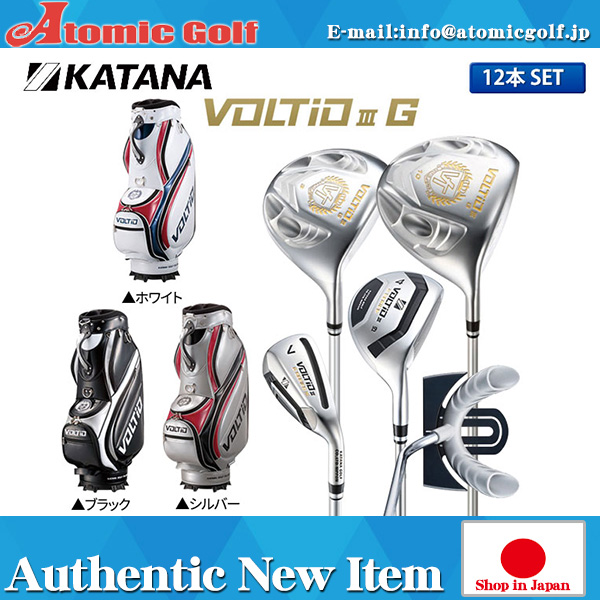 刀ゴルフボルトo iii 3gクラブセット12ピース(1ワット、3ワット、5ワット、u5、u6、I7-SW、pt、cb)カーボンシャフトゴルフバッグ付きボルトo 3-ゴルフクラブ問屋・仕入れ・卸・卸売り