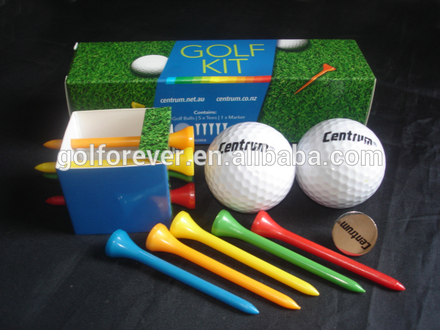 ゴルフボールギフトセットタイプ含めるゴルフボールとtシャツ型ゴルフボールティー-ゴルフボール問屋・仕入れ・卸・卸売り
