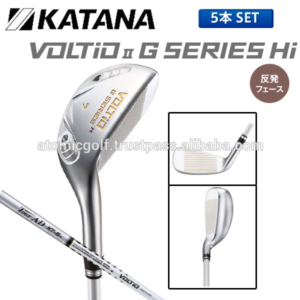 ゴルフ用品ゴルフvoltio刀iiこんにちはgシリーズアイアンセット5pc( 7- aw) ツアーadkt-5炭素シャフト-ゴルフクラブ問屋・仕入れ・卸・卸売り