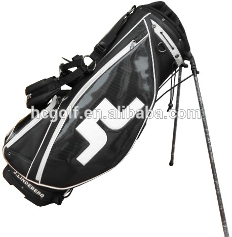puポリ混合ゴルフで袋を立って優れた刺繍カスタマイズされたロゴ-ゴルフバッグ問屋・仕入れ・卸・卸売り