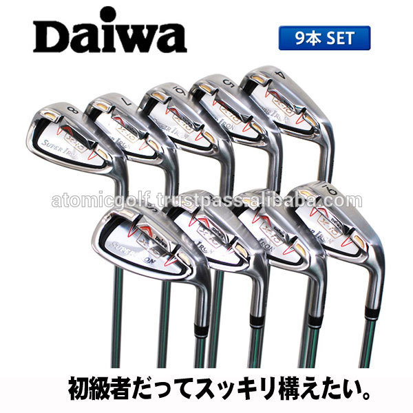 ゴルフアイアンセットダイワゴルフスーパーx10アイアンセット9pc( 4- sw) オリジナルカーボンシャフト-ゴルフクラブ問屋・仕入れ・卸・卸売り