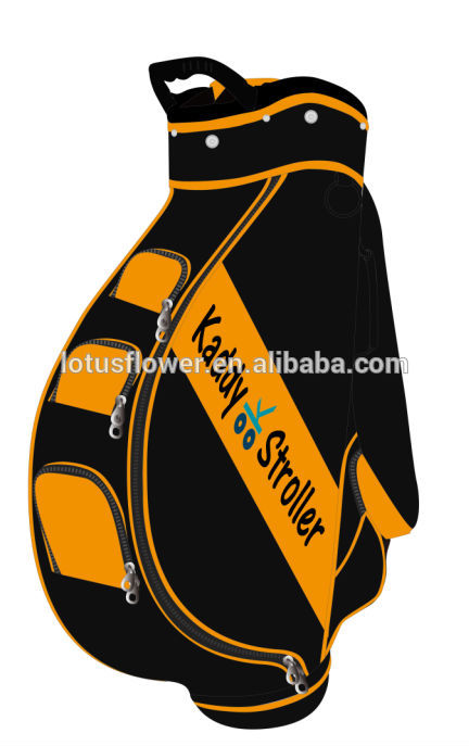 新しい設計、 カスタマイズ2015ナイロン素材ゴルフボールバッグ-ゴルフバッグ問屋・仕入れ・卸・卸売り
