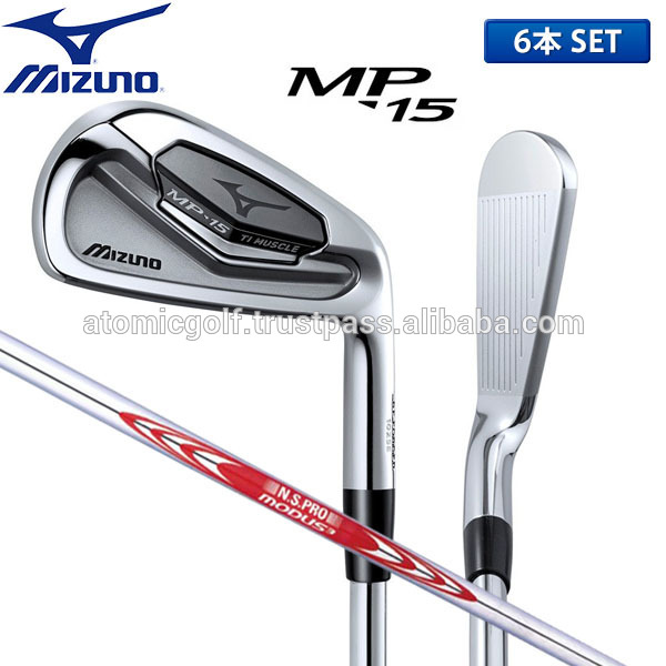 ゴルフアイアンセットmp-15ミズノゴルフアイアンセット6個( 5- pw) nspro手口3スチールシャフト-ゴルフクラブ問屋・仕入れ・卸・卸売り