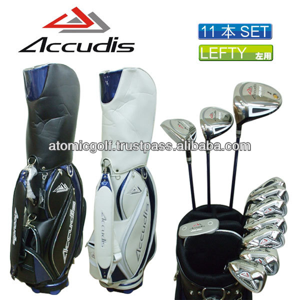 左手ゴルフクラブセットゴルフセットaccudisad-501ＭＥＮ’ＳＣＬＵＢ11pcキャディーバッグとカーボンのシャフト-ゴルフクラブ問屋・仕入れ・卸・卸売り