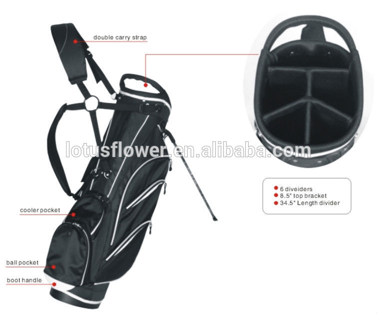 新しいスタイル2014年ゴルフレンジバッグナイロン素材-ゴルフバッグ問屋・仕入れ・卸・卸売り